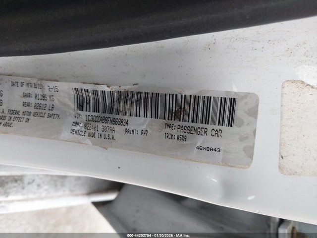 Chrysler 200 Limited 2015 1C3CCCAB8FN669834 Image 9