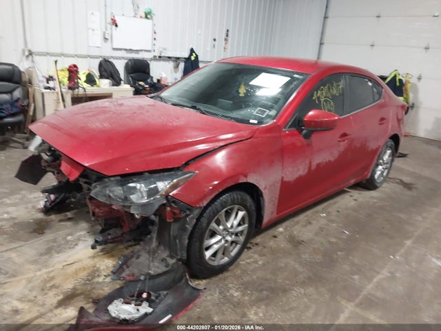 44202807 :رقم المزاد ، 3MZBM1U76GM324858 vin ، 2016 Mazda Mazda3 I Sport مزاد بيع