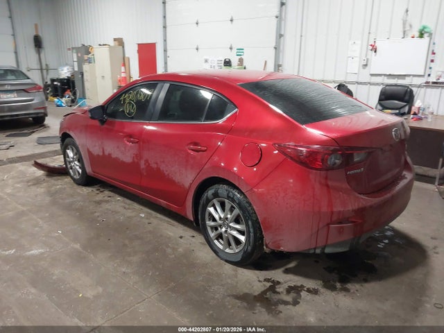 44202807 :رقم المزاد ، 3MZBM1U76GM324858 vin ، 2016 Mazda Mazda3 I Sport مزاد بيع