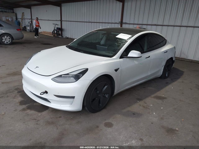 44202920 :رقم المزاد ، 5YJ3E1EA9MF071792 vin ، 2021 Tesla Model 3 Standard Range Plus Rear-wheel Drive مزاد بيع