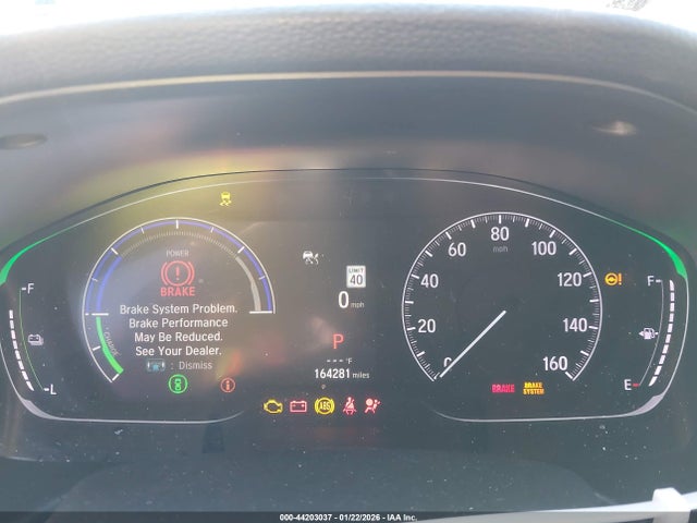 2022 Honda Accord Hybrid Sport მანქანა იყიდება აუქციონზე, vin: 1HGCV3F26NA044046, აუქციონის ნომერი: 44203037