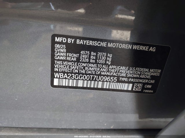 WBA23GG00T7U09655 BMW 228 Gran Coupe Xdrive