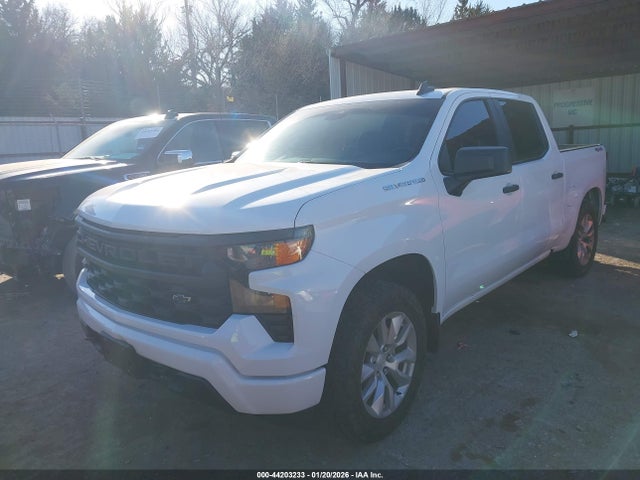 2022 Chevrolet Silverado 1500 4wd  Short Bed Custom მანქანა იყიდება აუქციონზე, vin: 3GCPDBEK1NG636339, აუქციონის ნომერი: 44203233