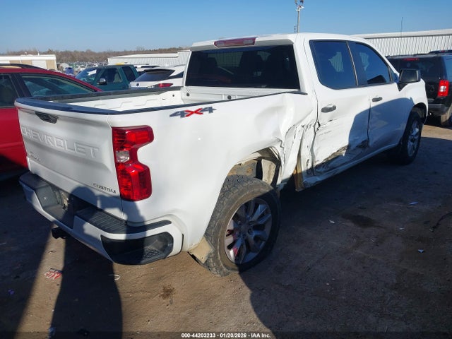 2022 Chevrolet Silverado 1500 4wd  Short Bed Custom მანქანა იყიდება აუქციონზე, vin: 3GCPDBEK1NG636339, აუქციონის ნომერი: 44203233