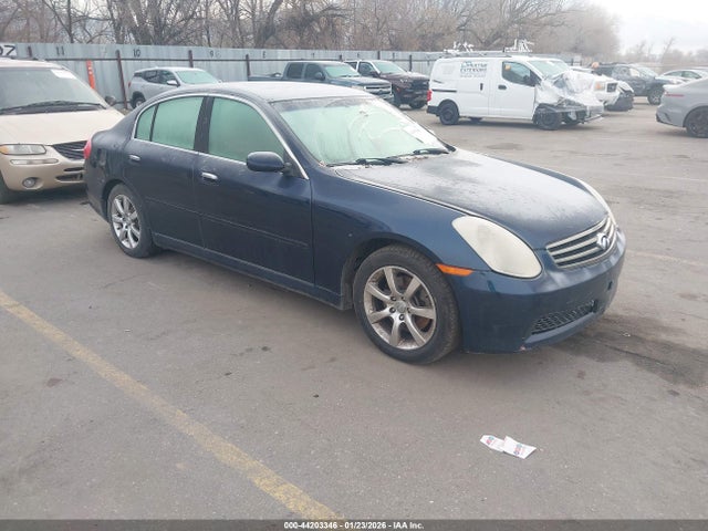 2006 INFINITI G35 JNKCV51E26M511618