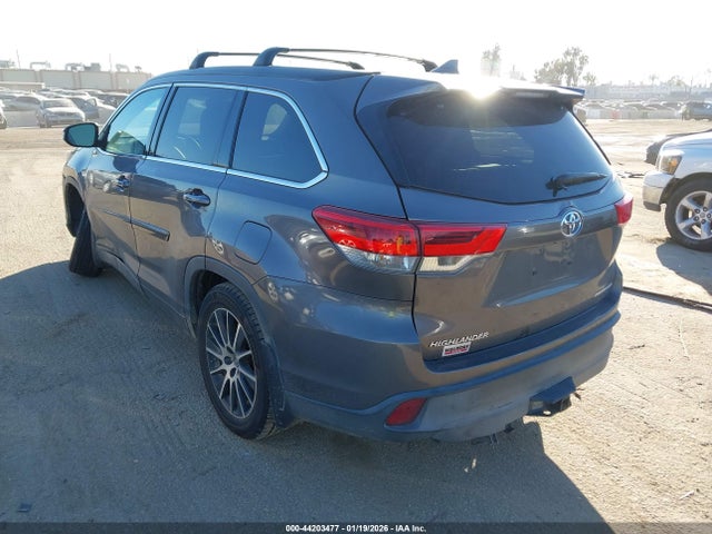 Toyota Highlander Se 2017 5TDJZRFH4HS398687 Image 3