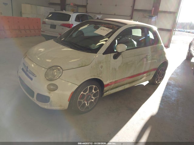 2012 FIAT 500 3C3CFFBR0CT113498 Photo 1