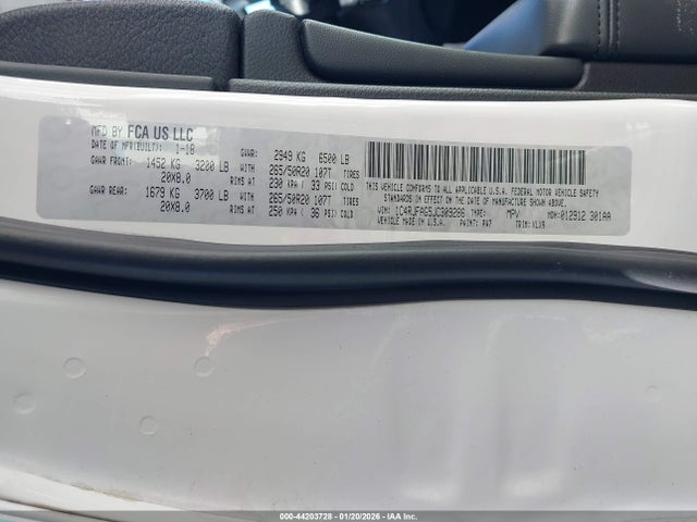 2018 JEEP GRAND CHEROKEE 1C4RJFAG5JC309286 Photo 8