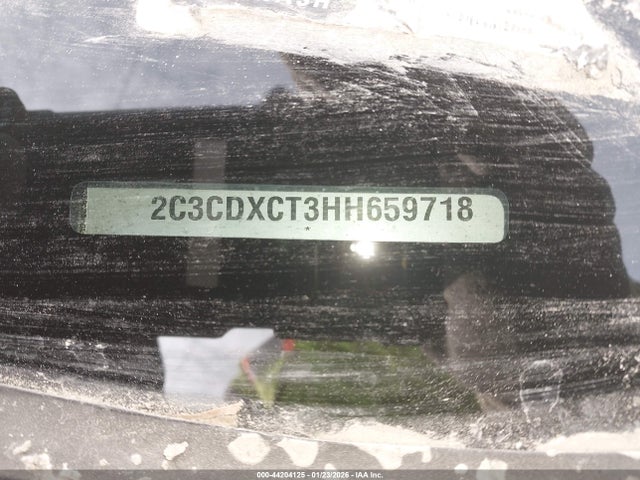44204125 :رقم المزاد ، 2C3CDXCT3HH659718 vin ، 2017 Dodge Charger R/t مزاد بيع