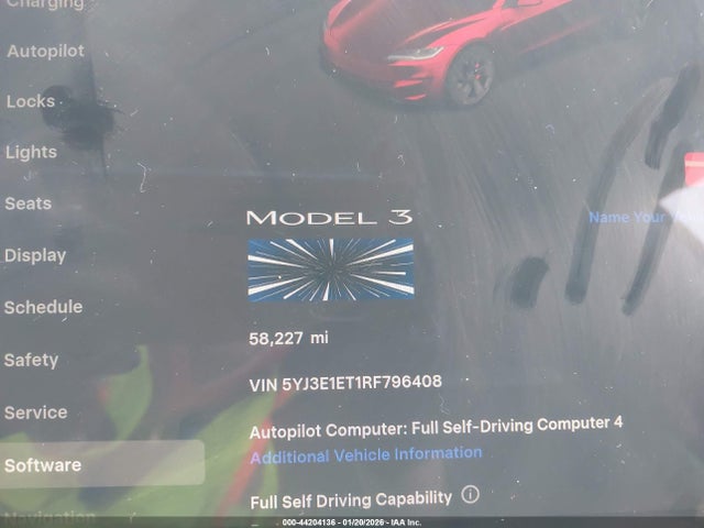 Продажа на аукционе авто 2024 Tesla Model 3 Performance All-wheel Drive, vin: 5YJ3E1ET1RF796408, номер лота: 44204136