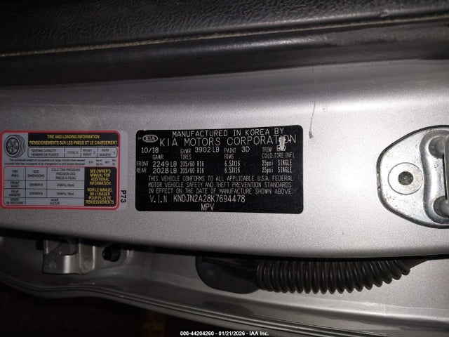 KNDJN2A28K7694478 KIA Soul