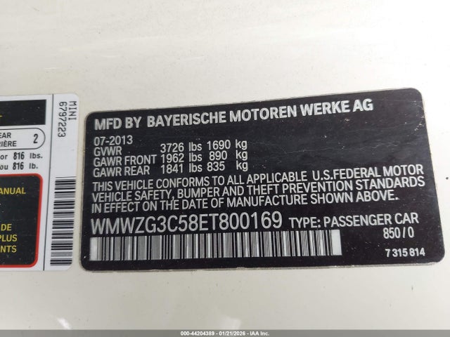 2014 MINI CLUBMAN WMWZG3C58ET800169 Photo 8