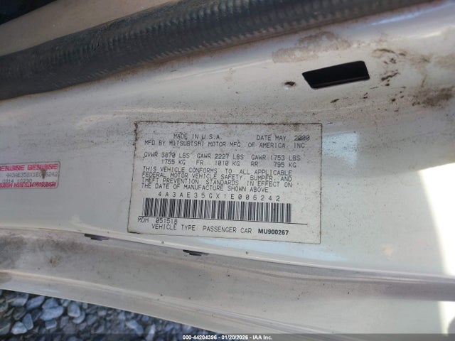 2001 MITSUBISHI ECLIPSE SPYDER 4A3AE35GX1E006242 Photo 8