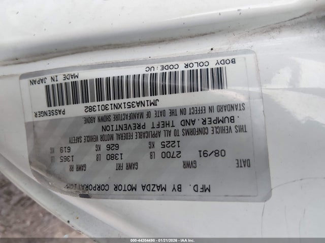 1992 MAZDA MX-5 MIATA JM1NA351XN1301382 Photo 8