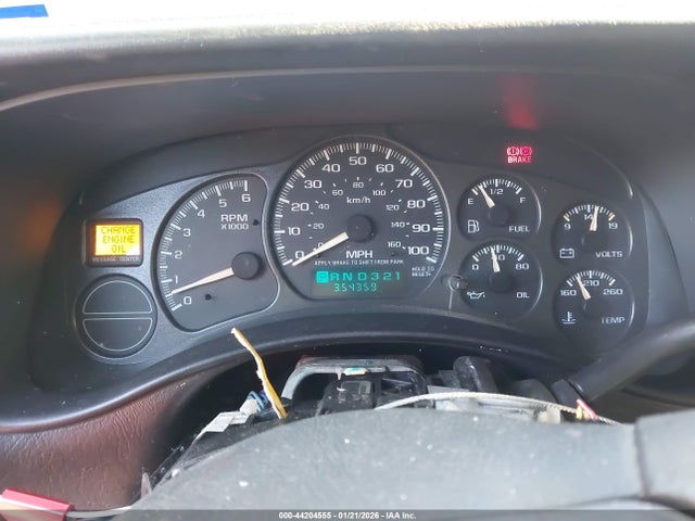 Aukcja sprzedaży 2001 Chevrolet Silverado 1500, vin: 2GCEC19T711402829, numer aukcji: 44204555