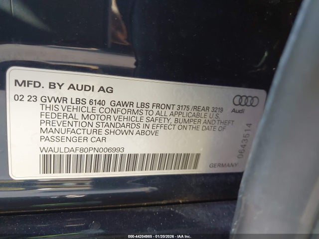 2023 AUDI A8 WAULDAF80PN006993 Photo 8