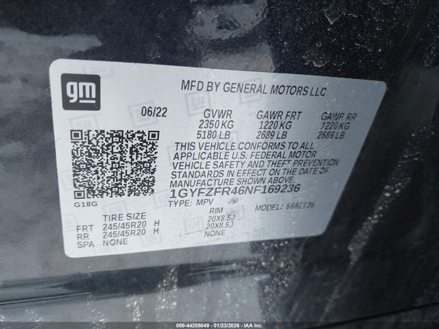 2022 CADILLAC XT4 1GYFZFR46NF169236 Photo 8