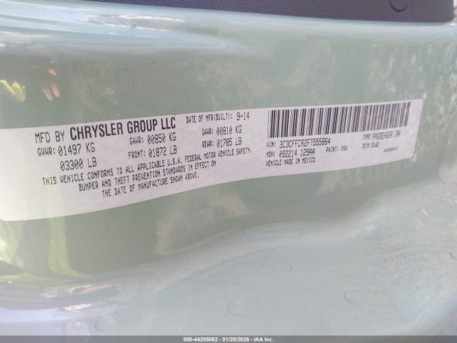 2015 FIAT 500 3C3CFFCR2FT555864 Photo 8