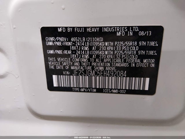 Subaru Forester 2.0xt Touring 2014 JF2SJGMC5EH492084 Image 9