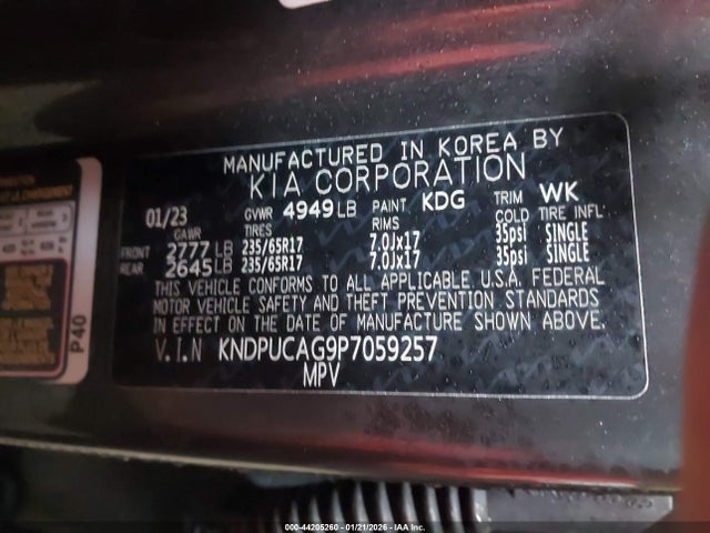 2023 KIA SPORTAGE HYBRID KNDPUCAG9P7059257 Photo 8