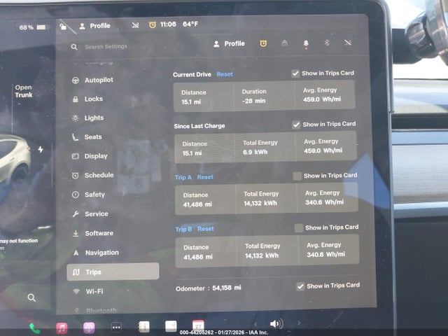 Продажа на аукционе авто 2022 Tesla Model Y Performance Dual Motor All-wheel Drive, vin: 7SAYGDEF9NF405661, номер лота: 44205262