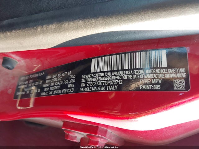 2016 FIAT 500X ZFBCFXBT7GP372712 Photo 8