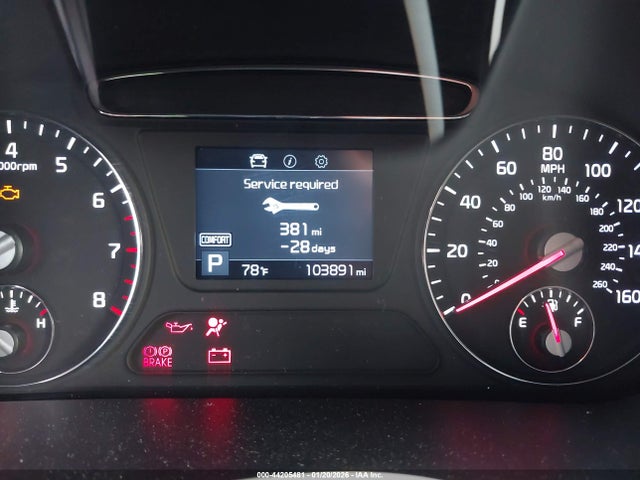 5XYPG4A56LG628493 KIA Sorento 3.3l Lx