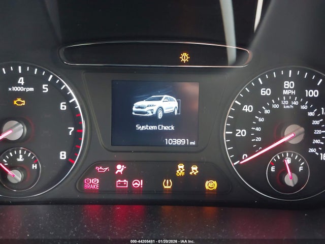 5XYPG4A56LG628493 KIA Sorento 3.3l Lx