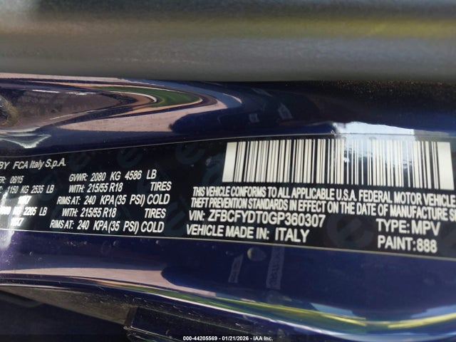 2016 FIAT 500X ZFBCFYDT0GP360307 Photo 8