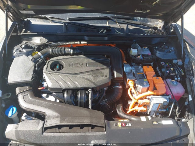 KMHL24JJ8PA057116 Hyundai Sonata Hybrid Blue