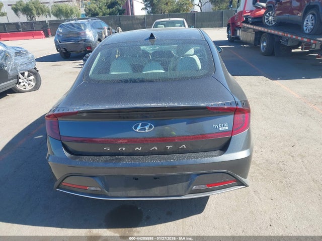 KMHL24JJ8PA057116 Hyundai Sonata Hybrid Blue