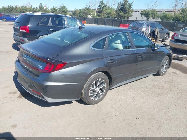 KMHL24JJ8PA057116 Hyundai Sonata Hybrid Blue
