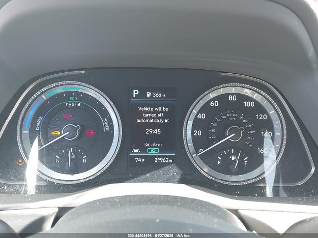 KMHL24JJ8PA057116 Hyundai Sonata Hybrid Blue