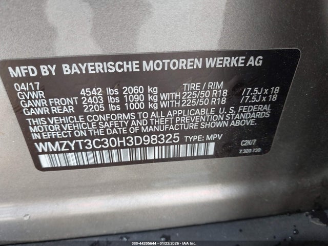 Mini Countryman Cooper S 2017 WMZYT3C30H3D98325 Image 9
