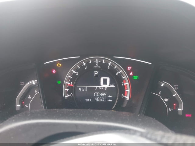 2018 Honda Civic Lx მანქანა იყიდება აუქციონზე, vin: 19XFC2F55JE041037, აუქციონის ნომერი: 44205738