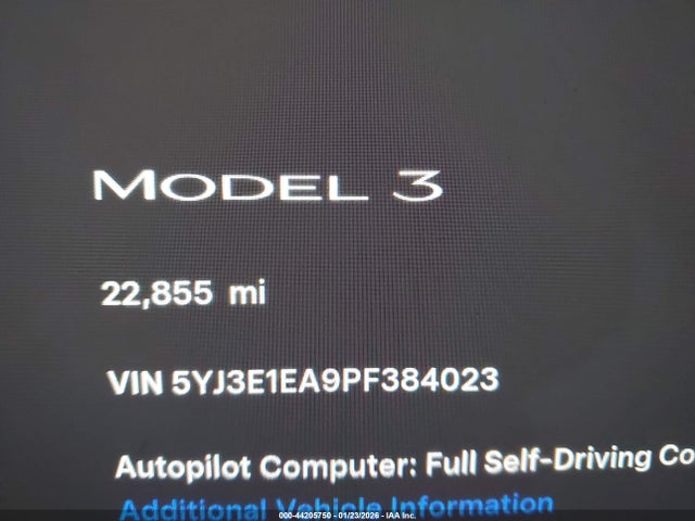 2023 TESLA MODEL 3 5YJ3E1EA9PF384023 Photo 8