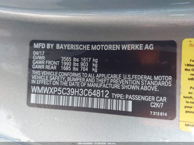 2017 MINI HARDTOP WMWXP5C39H3C64812 Photo 8