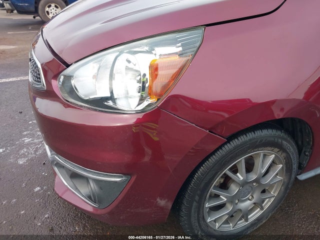 Aukcja sprzedaży 2019 Mitsubishi Mirage Es, vin: ML32A3HJ2KH011139, numer aukcji: 44206165