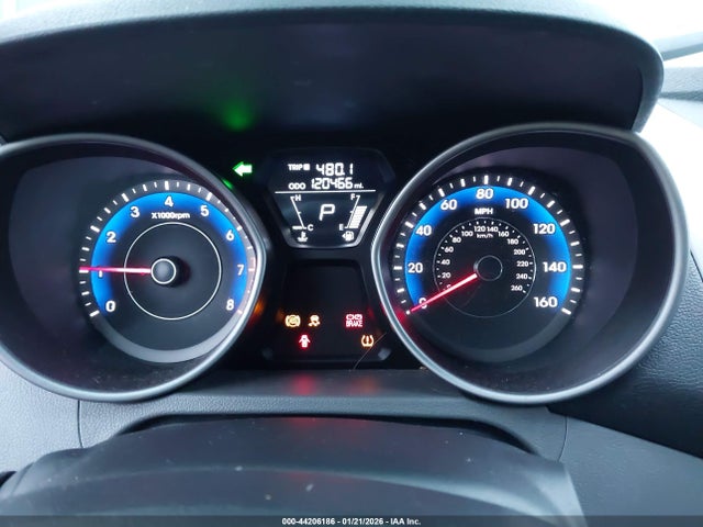 44206186 :رقم المزاد ، KMHDH4AE3DU976652 vin ، 2013 Hyundai Elantra Gls مزاد بيع