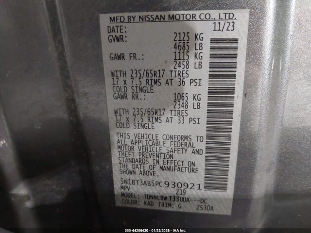 Nissan Rogue S Intelligent Awd 2023 5N1BT3AB5PC930921 Image 9