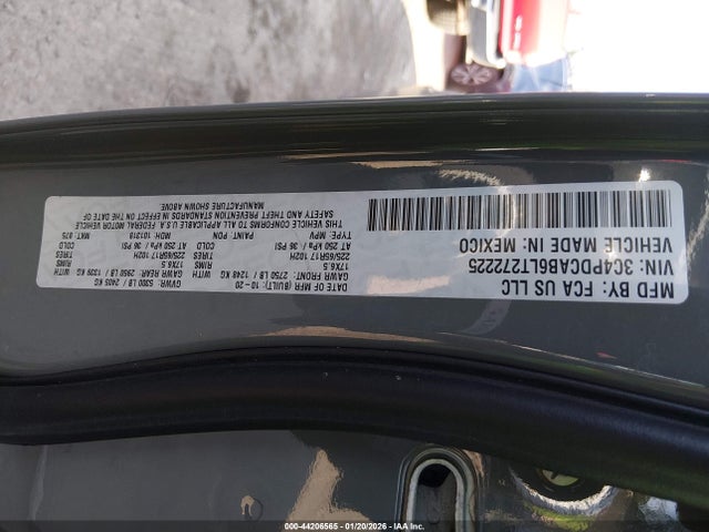 3C4PDCAB6LT272225 Dodge Journey Se Value