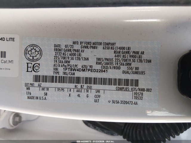 Ford F-450 Lariat 2023 1FT8W4DM7PED22041 Image 9