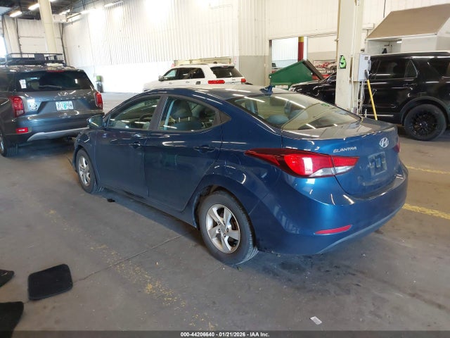 Hyundai ELANTRA SE 2014 KMHDH4AEXEU193944 Image 3