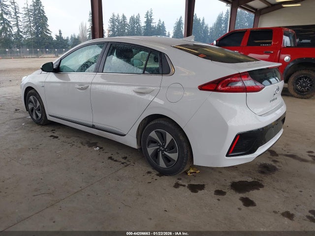 2019 Hyundai Ioniq Hybrid Sel მანქანა იყიდება აუქციონზე, vin: KMHC75LC5KU109492, აუქციონის ნომერი: 44206663