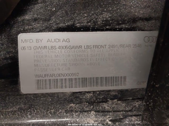 2014 AUDI A4 WAUFFAFL0EN000992 Photo 8