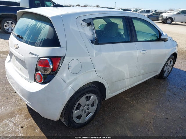 1G1JA6SH7G4176837 Chevrolet Sonic Ls Auto
