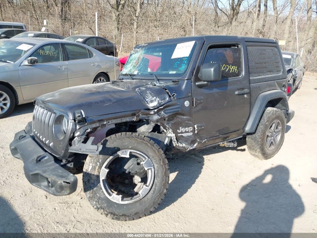 2019 Jeep Wrangler Sport S 4x4 მანქანა იყიდება აუქციონზე, vin: 1C4GJXAG2KW511046, აუქციონის ნომერი: 44207496