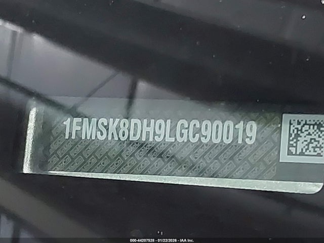 1FMSK8DH9LGC90019 Ford EXPLORER XLT