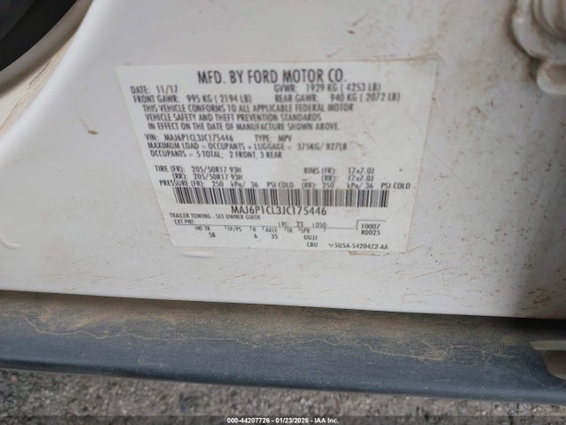 2018 FORD ECOSPORT MAJ6P1CL3JC175446 Photo 8