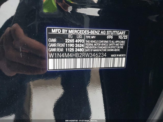 2024 MERCEDES-BENZ GLB 250 W1N4M4HB2RW346234 Photo 8